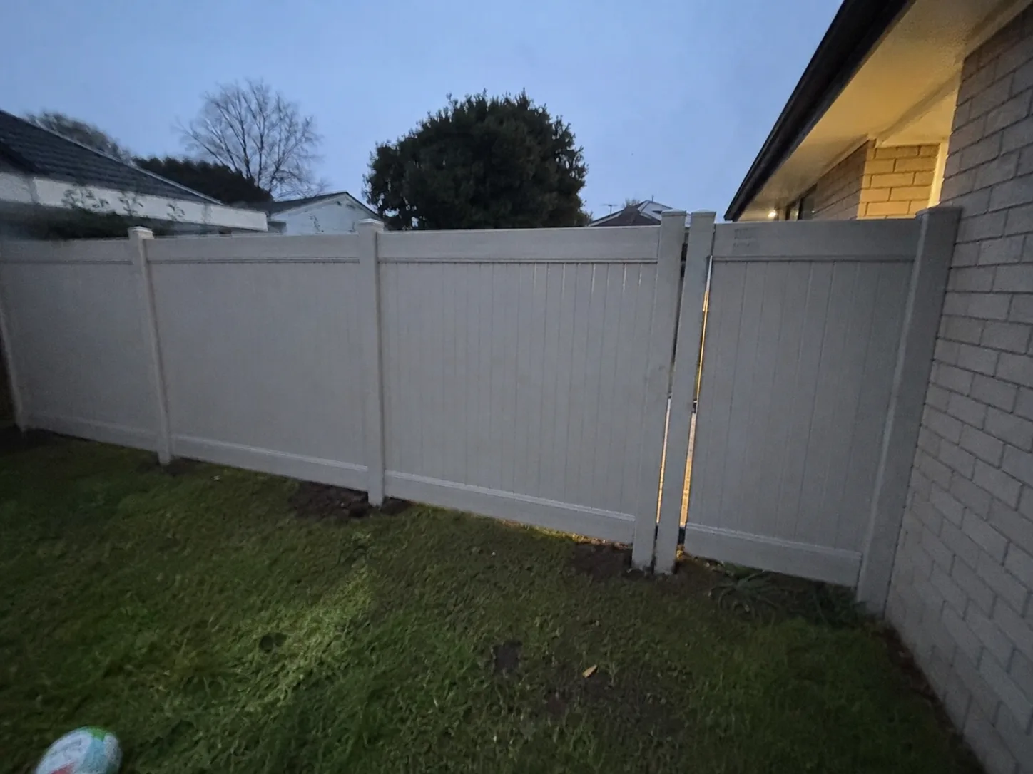 PVC & Vinyl Fencing project