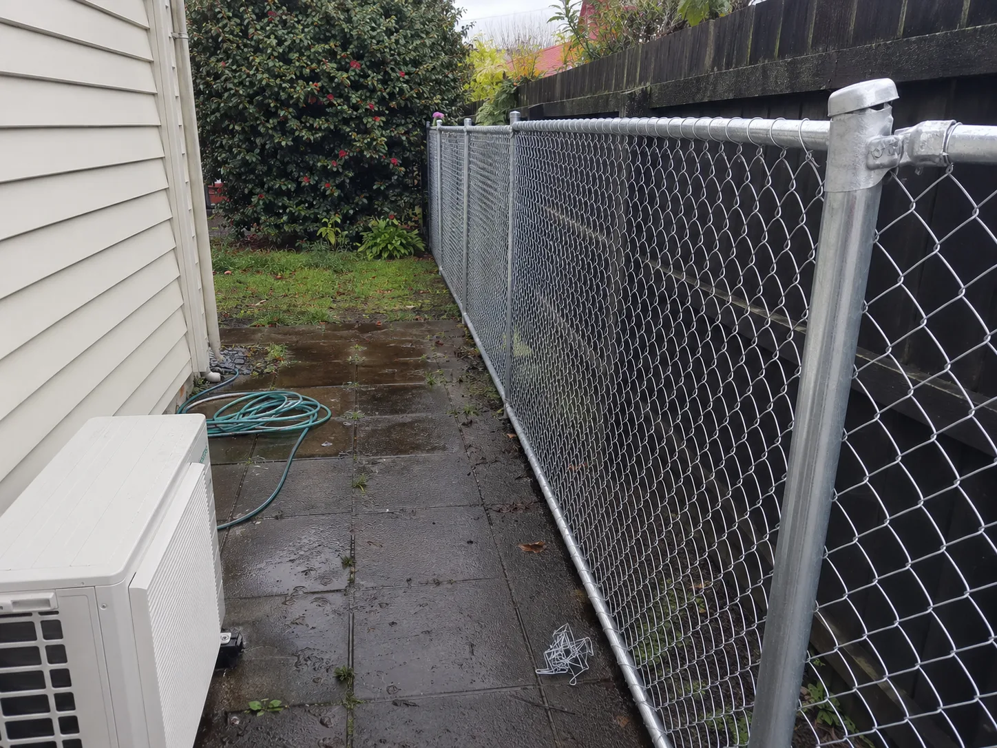 chain-link enclosure for a recreation area project in Tauranga