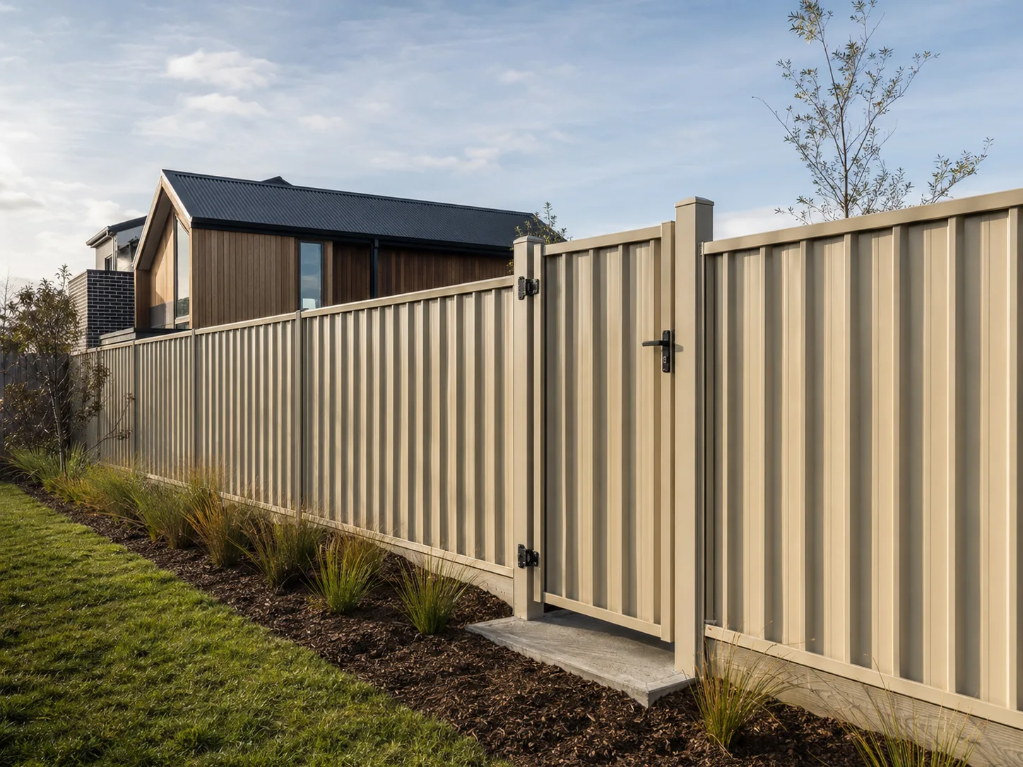 commercial security fence and access gate in Bethlehem, Tauranga